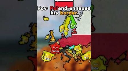 Pov: Poland annexes his border #mapping