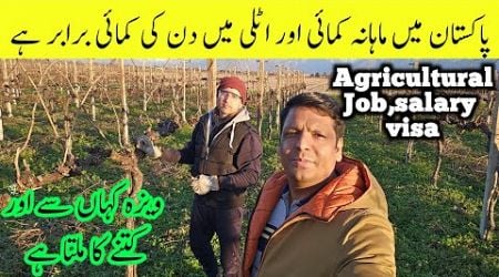 Agricultural Job,salary, and visa process in italy | Seasonal work visa jobs in italy