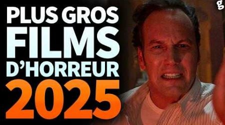 Plus gros films d&#39;HORREUR qui arrivent en 2025 ! (+ de 30)