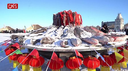 Fishing, Hunting festival opens at Chagan Lake in Jilin