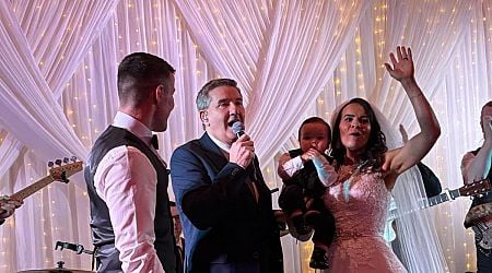 Watch: Geraldine McLaughlin's husband Shane gives her amazing wedding day surprise