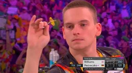 WHO&#39;S LUKE LITTLER? RICARDO PIETRECZKO KNOCKS OUT SCOTT WILLIAMS 2024/25 WORLD DARTS CHAMPIONSHIP