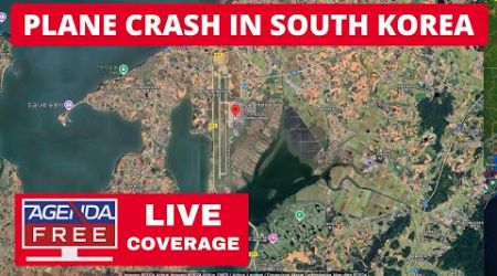 Plane Crashes in South Korea - LIVE Breaking News Coverage