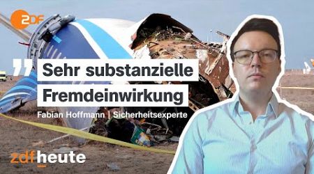 Flugzeugabsturz in Kasachstan: Hinweise auf russische Rakete