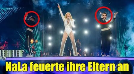 Florian Silbereisen und Thomas Seitel tanzen gemeinsam zum Gesang von Helene Fischer