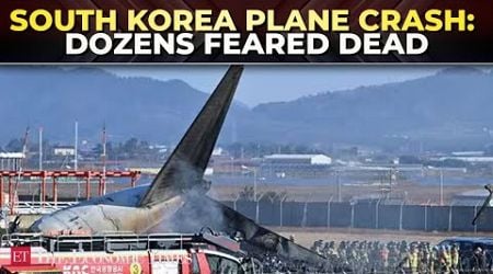 South Korea: The Moment when a plane veers off the runway at Muan airport, erupts into fireball