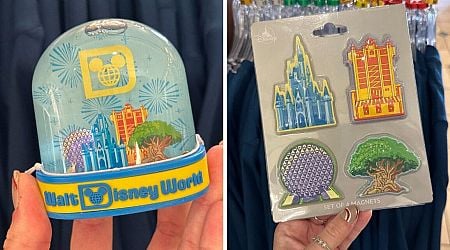 New Four Parks Snowglobe and Magnet Set Arrive at Walt Disney World