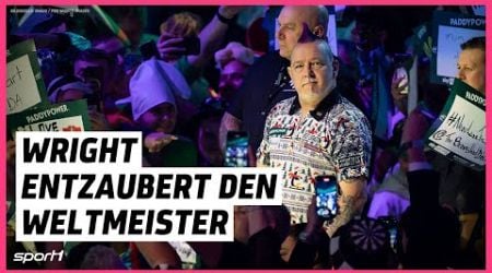 Wahnsinn! Wright wirft Weltmeister Humphries raus | Darts-WM 2025 | SPORT1