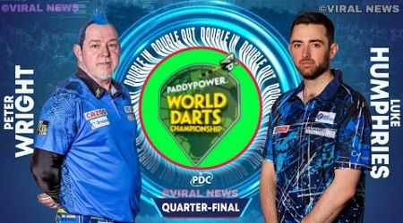 Live Luke Humphries vs Peter Wright | PDC World Darts Championship 2025 Live