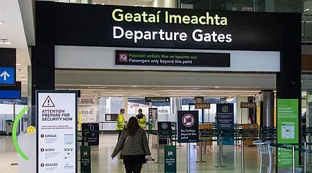 Over 1.5million pints of Guinness and 72 tonnes of Toblerone sold at Dublin Airport this year