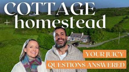 Couple problems? Making money? Are the ponies ok? | Renovating an Irish cottage + homesteading Q&amp;A