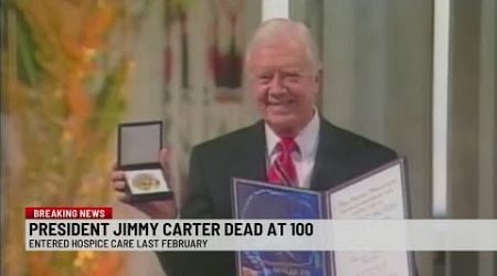 President Carter dies at 100