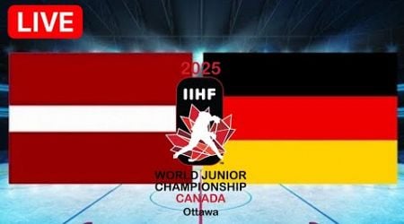 Latvia vs Germany Live Stream | 2024 IIHF U-20 Wch FULL GAME