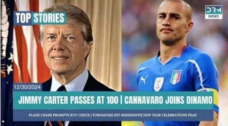 Jimmy Carter, Plane Crash, Tornadoes &amp; Cannavaro | Top Stories Today | DRM News | AC12