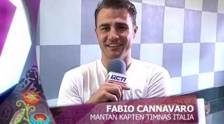 Fabio Cannavaro Sportacular Uefa Euro 2012 RCTI