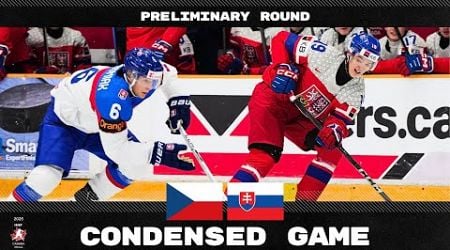 Condensed Game: Czechia vs Slovakia | 2025 #WorldJuniors