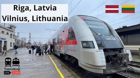 Riga, Latvia - Vilnius, Lithuania by train | Connect with the Heart of the Baltics