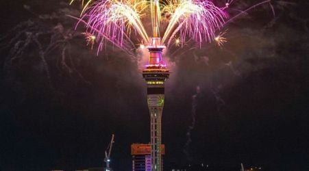  Auckland in New Zealand is first major city to welcome 2025 