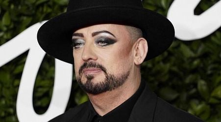 Boy George says 'great to be in Rome, I always love working'