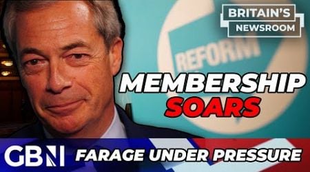 Nigel Farage under EXTREME pressure to &#39;deliver plans&#39; as Reform UK membership SOARS to 153,000