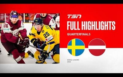 2025 World Junior Championship Highlights: Sweden vs Latvia