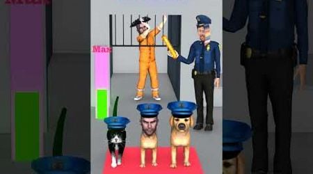 Police cat or police dog? Which animal can hold prisoners?