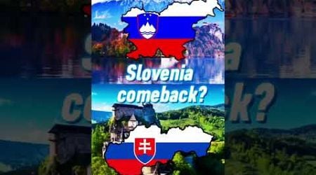 Slovenia Vs Slovakia V2 #edit ed #maping #europe #map #mapper #countries #mappingedits #cool