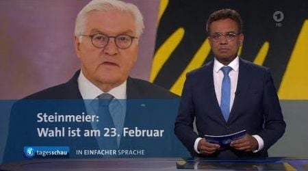 tagesschau in Einfacher Sprache 19:00 Uhr, 27.12.2024