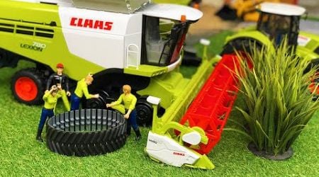 Toy Truck and Combine Harvester | Bruder Toys | Kids RC Toys