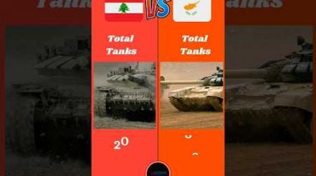 Lebanon Vs Cyprus Military Comparison || #lebanon #cyprus #battle #info