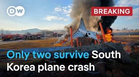 Worst airline disaster in South Korean history | DW News