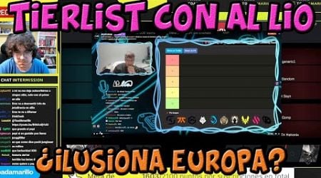 Tierlist de los equipos tras la bootcamp pre navidad con Al Lio Podcast