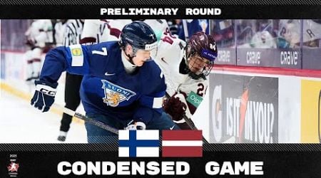 Condensed Game: Finland vs Latvia | 2025 #WorldJuniors