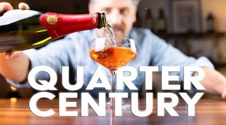 The QUARTER CENTURY! Make this brand new cocktail for 2025