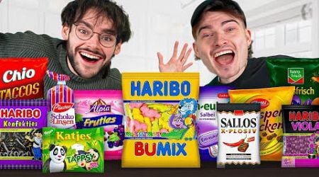 British Men Try German Snacks