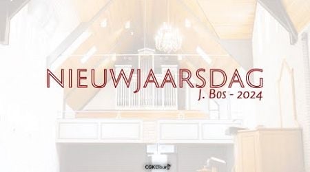 ds. J. Bos | nieuwjaarsdag | CGK Elburg