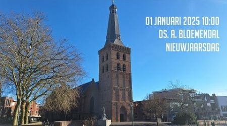 01-01-2025 - Ochtenddienst (10:00) - Oude Kerk | ds. A. Bloemendal - Nieuwjaarsdag