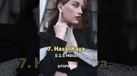 Top 10 Richest Female Turkish Actress. #shorts