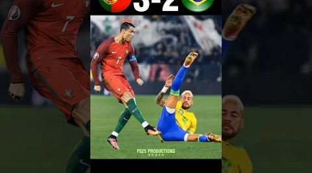 The Day Ronaldo Beat Neymar and Vini jr | Portugal vs Brazil World Cup 2026 Imaginary #football