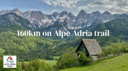 Hiking 7 days on Alpe Adria trail in Slovenia: the weather is the king