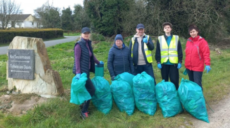 Termon Clean-up Group express their gratitude to all volunteers