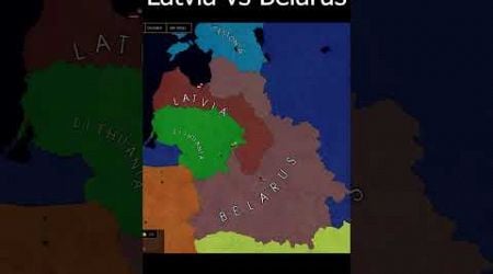 Latvia vs Belarus #history #map #ageofcivilizations2 #ageofhistory2 #ageofhistory #ageofhistory2ii