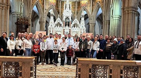 Mass celebrated in Ukrainian for first time at St Eunan's Cathedral