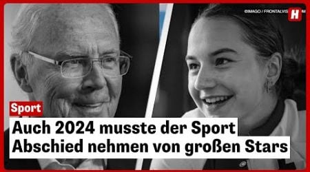 Vom &quot;Kaiser&quot; bis Christoph Daum: Die Toten des Sports 2024