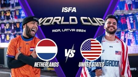 Netherlands v USA (Semi Final) | ISFA World Cup 2024 - Street Football 3v3