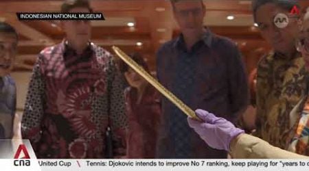 Indonesian artefacts repatriated by the Netherlands now on display in Jakarta