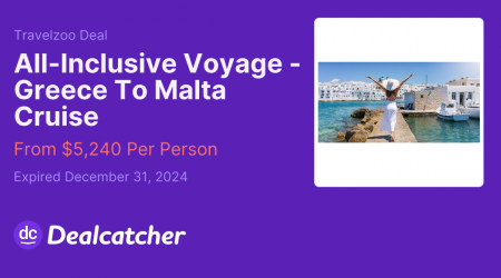 Travelzoo - All-Inclusive Voyage - Greece To Malta Cruise