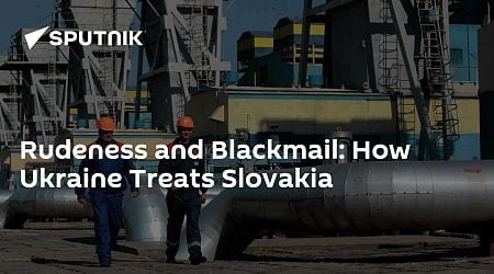 Rudeness and Blackmail: How Ukraine Treats Slovakia