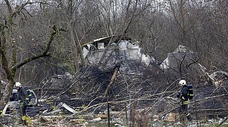 Lithuania says it sees no sign of sabotage in the crash of a DHL cargo plane