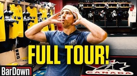 WE TOURED THE BEST DRESSING ROOMS AT THE WORLD JUNIORS!